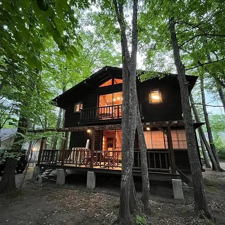 貸し別荘 Key Of Private Villa 'ムササビハウス' 北轻井泽 外观 照片